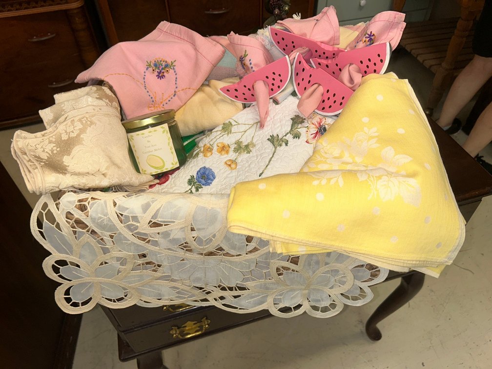 Vintage linens