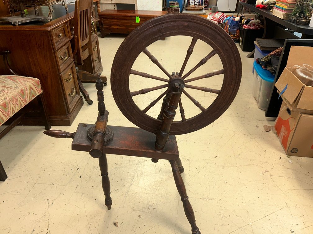 Incomplete spinning wheel