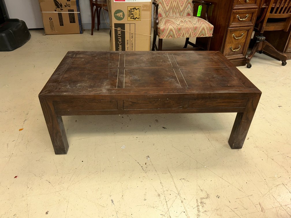 Large coffee table by Henredon