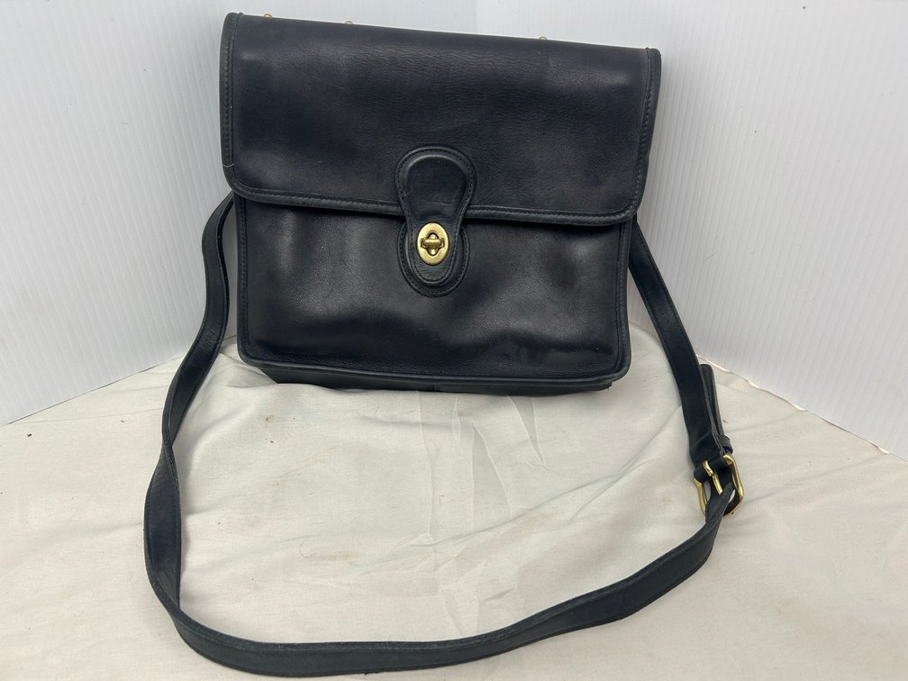 Black Coach handbag