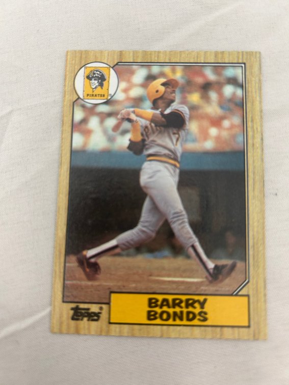 Pittsburgh Pirates Barry Bonds card