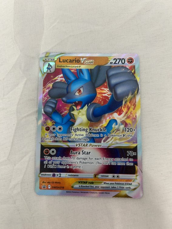Aura Star Pokemon card