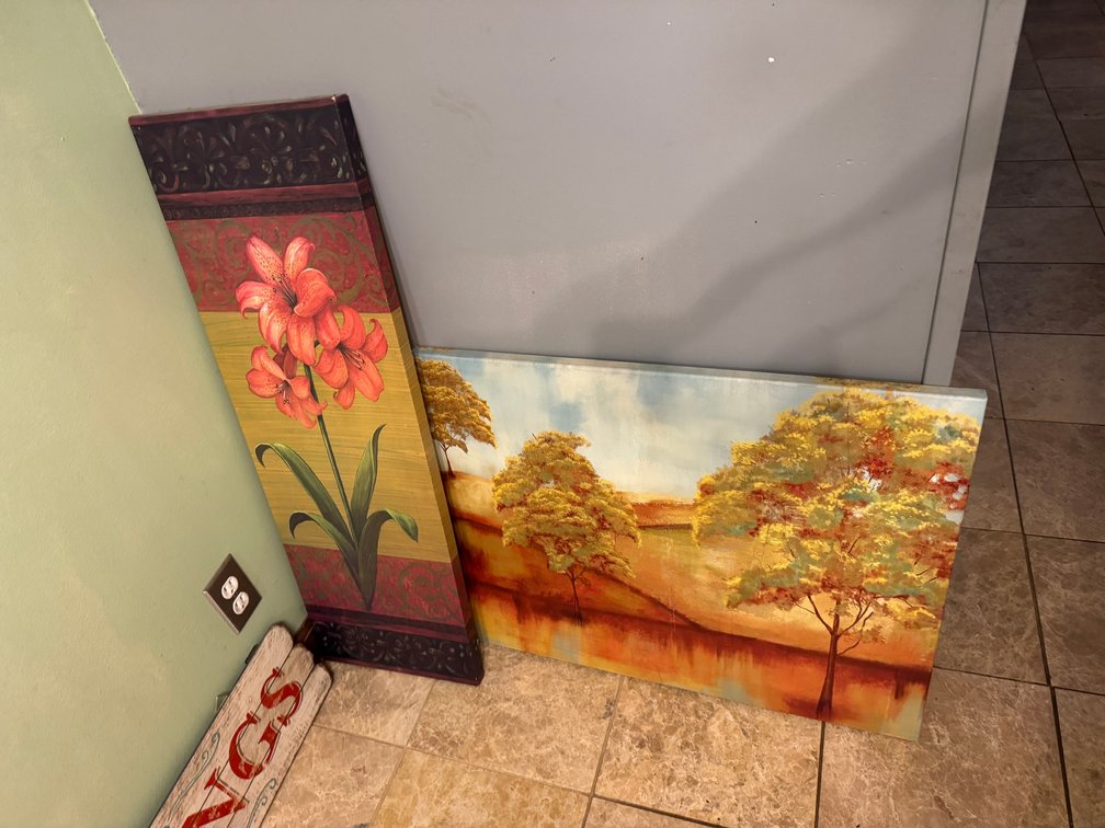 Autumn Framed Art & Blessing Sign