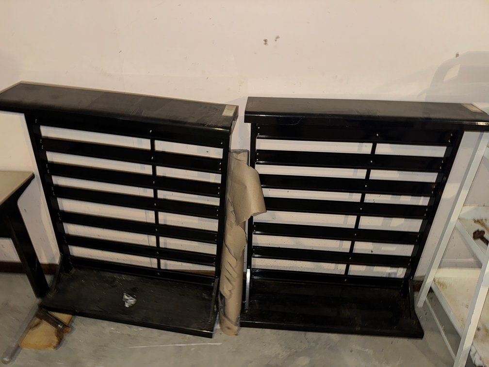 Two Mayakoba Sonoma Nail Polish / Powder Racks