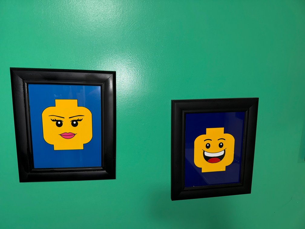 LEGO-Themed Bathroom Decor