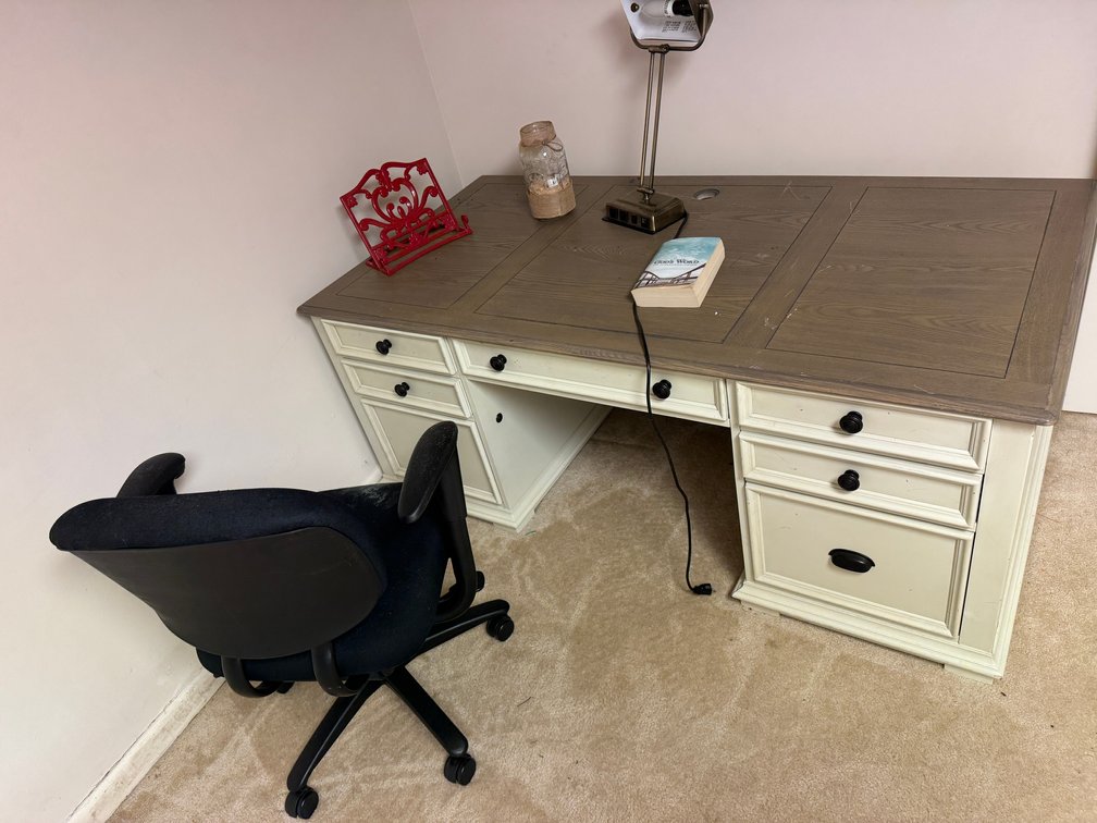 Martin Furniture Hartford Double-Pedestal Desk