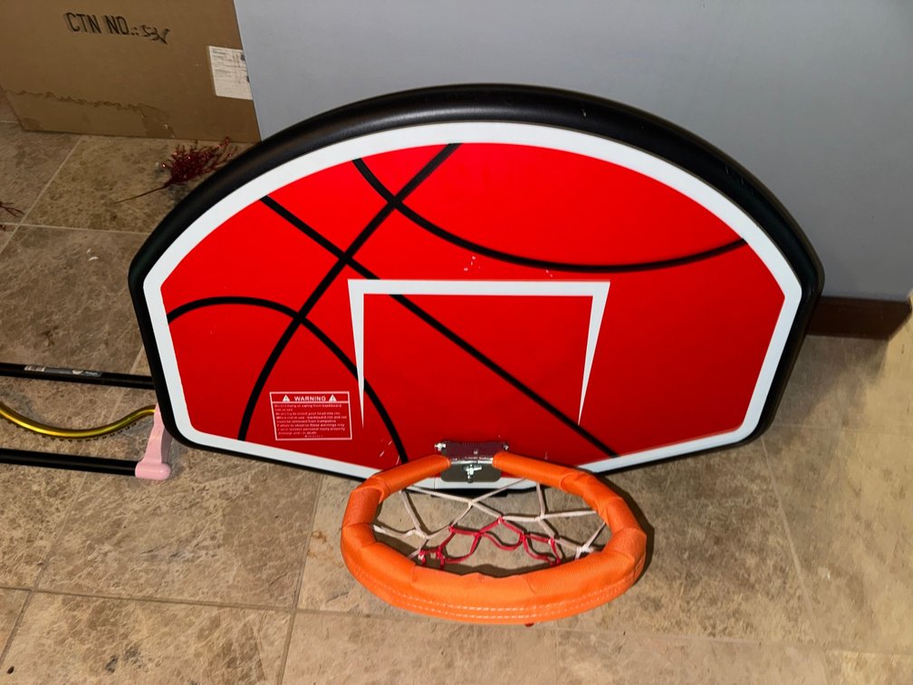JumpKing Trampoline Basketball Hoop