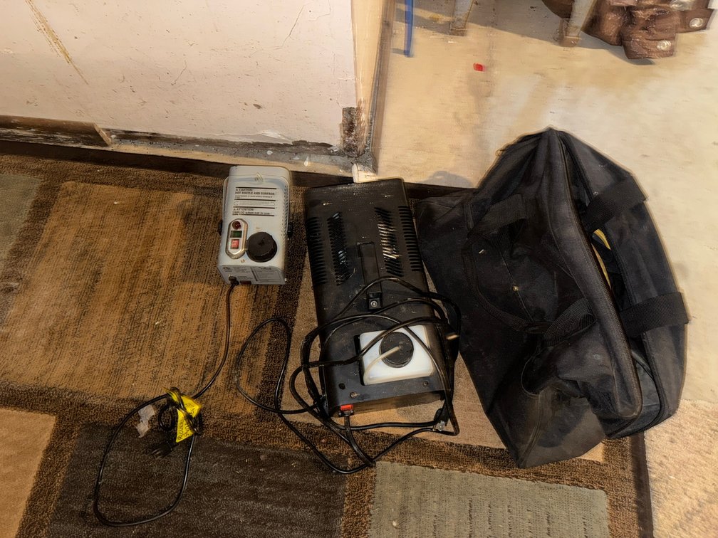 Portable Fog / Smoke Machine Setup