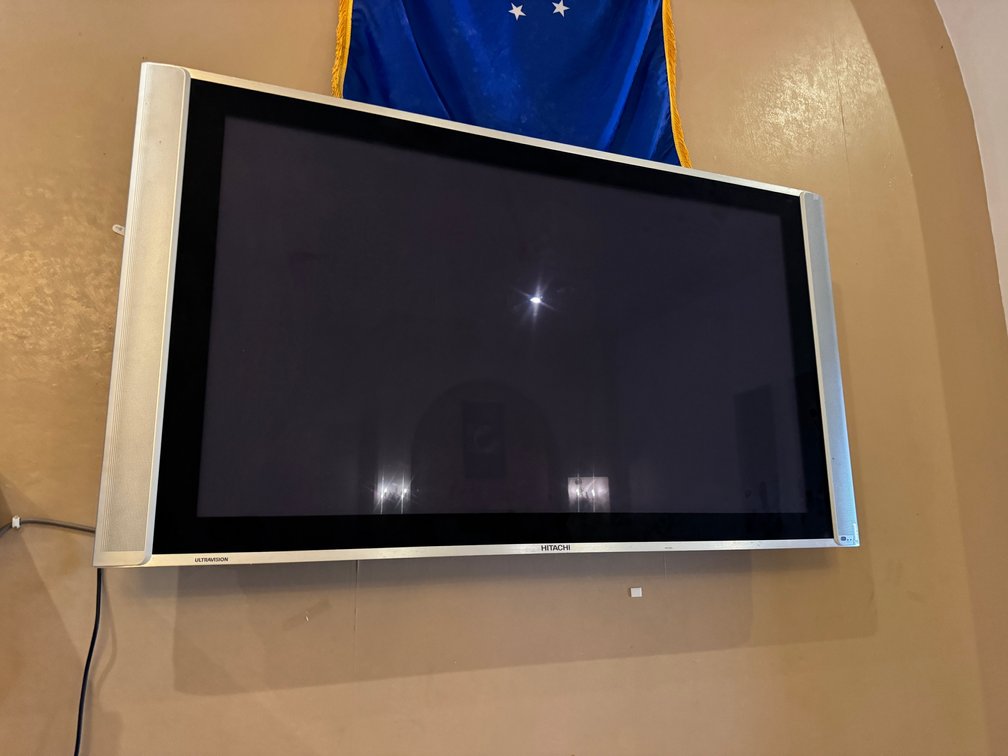 Hitachi flat-screen television
