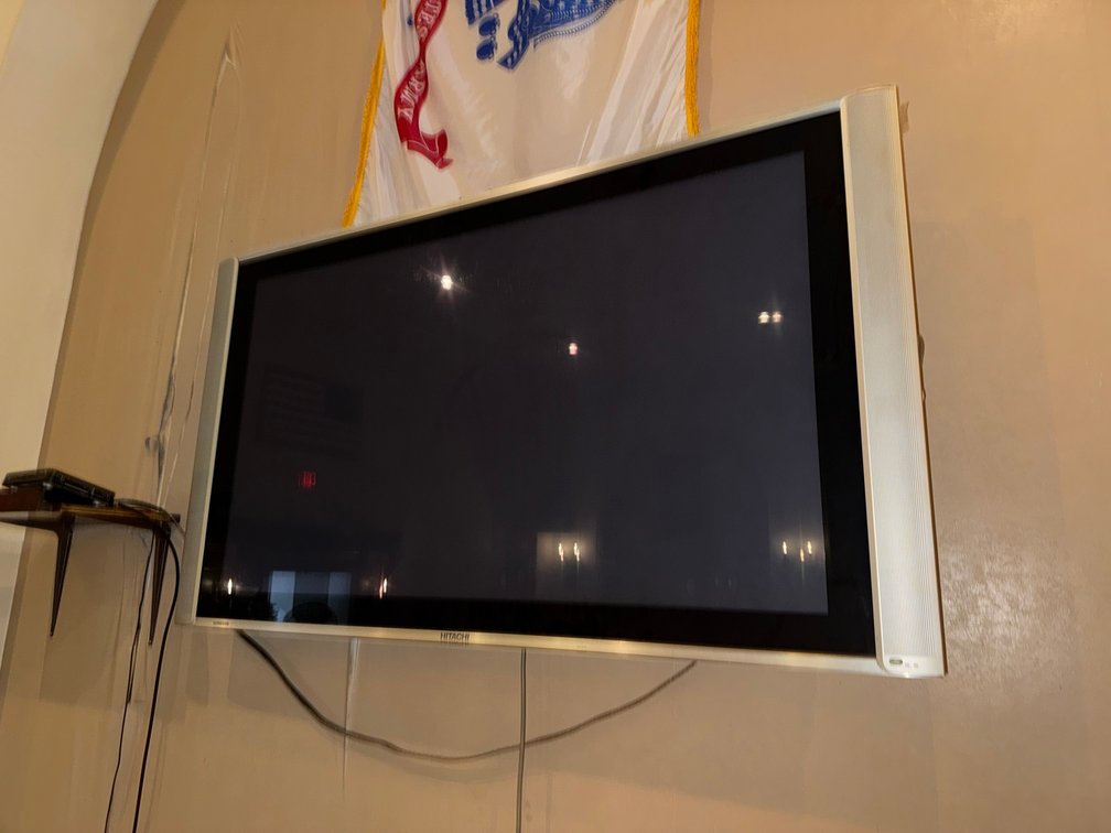 Hitachi flat-screen television