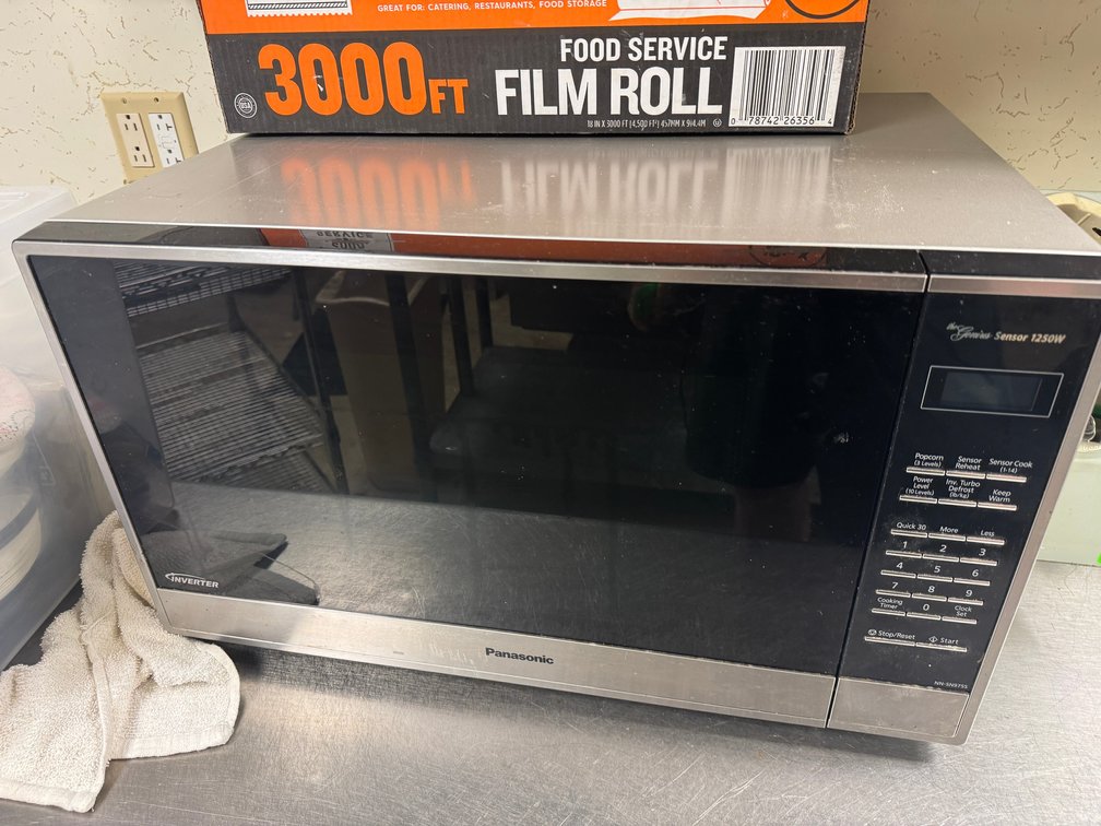Panasonic commercial microwave oven