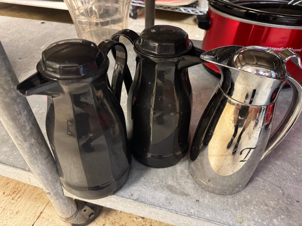 Hot Liquid serving pitchers