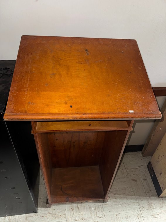 Wooden Podium / Lectern