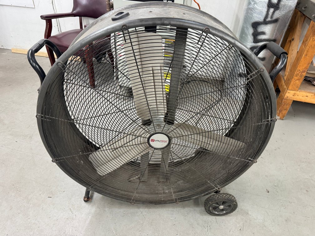 Portable High-Velocity Drum Fan