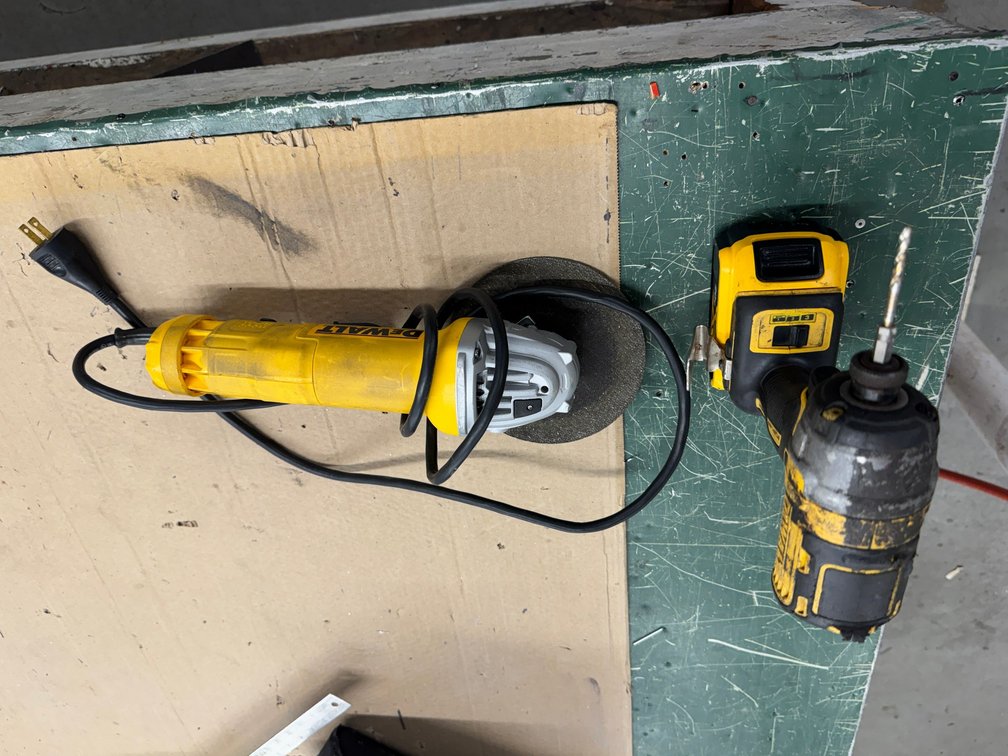 DeWalt 20V Max Angle Grinder & Impact Driver / Drill