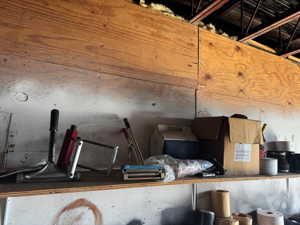 Contents of shelf