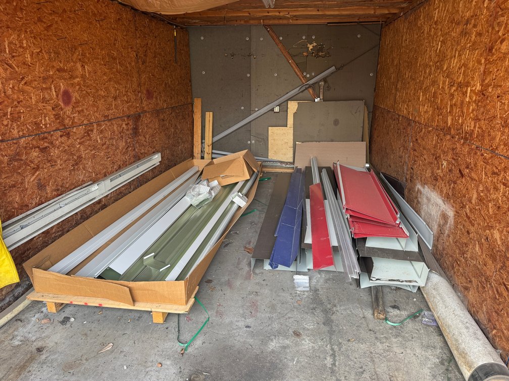 Assorted Metal Roofing Material