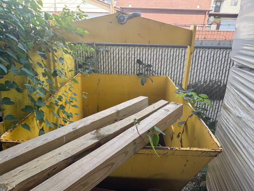 Yellow Industrial Bin / Container