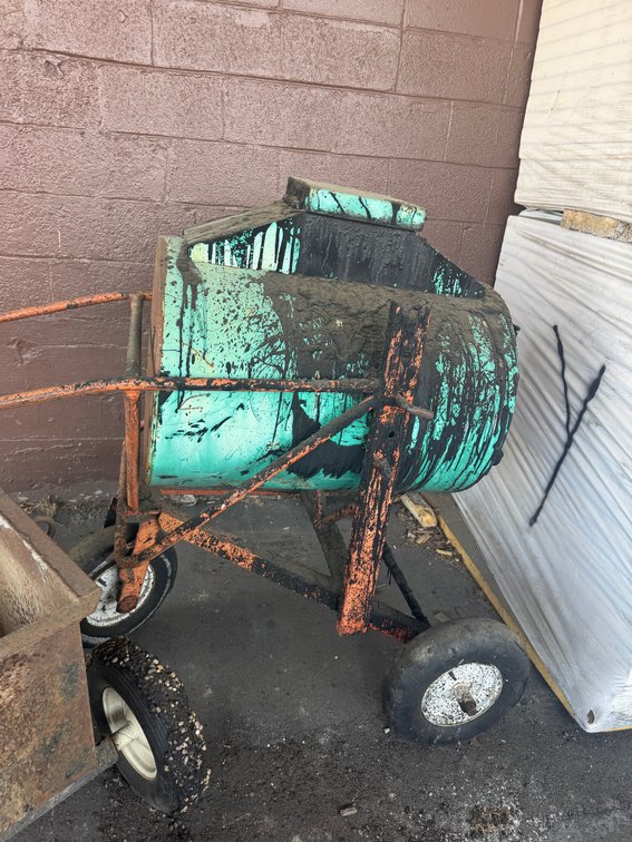 Portable Concrete Mixer