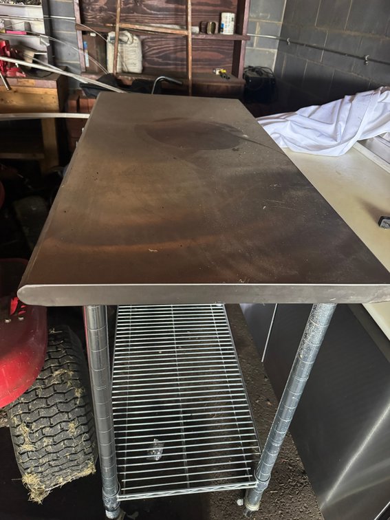 Stainless Steel Utility Table
