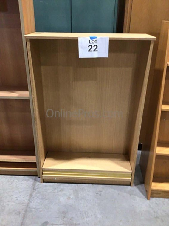 Wooden Bookshelf