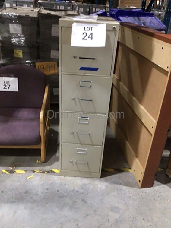 Beige Filing Cabinet