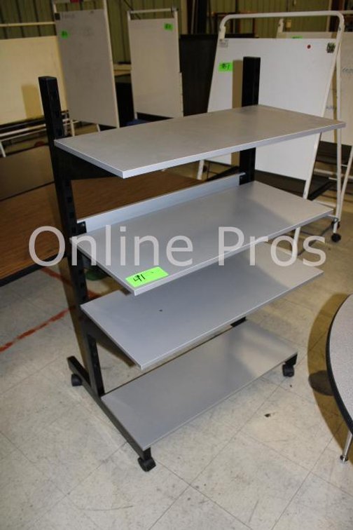 (1) Shelf Cart