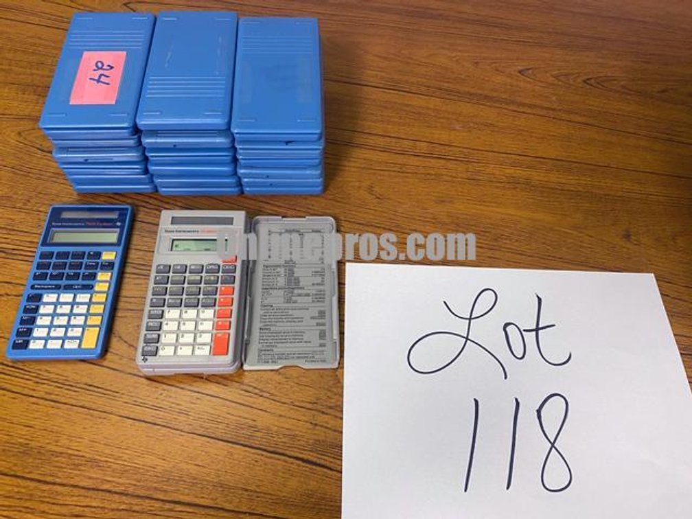 (Lot) TI Math Explorer Calculators and TI-30 Calculators