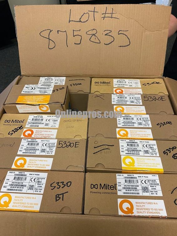 (Lot) Mitel Telephones