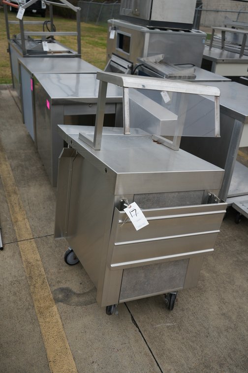 Prep Cabinet, Table, and Cashiers Stand