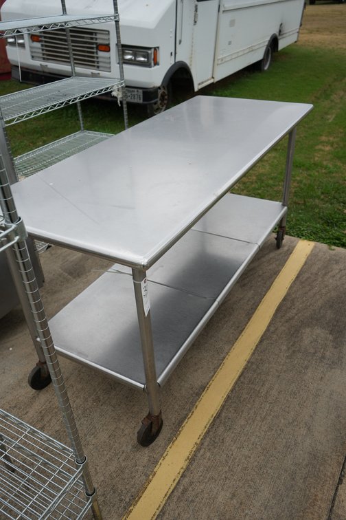 Metal Prep Table