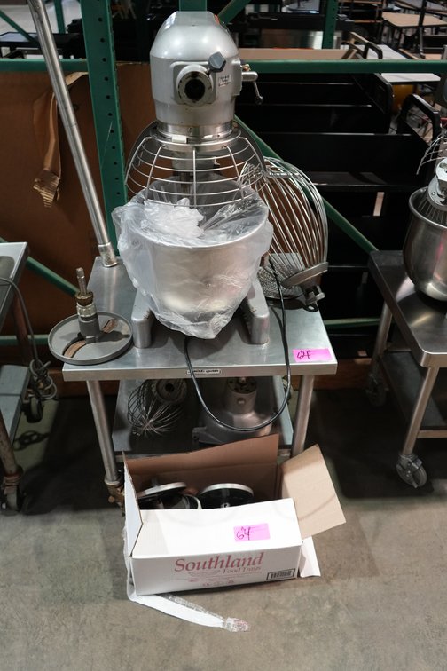 Hobart 20 Qt. Mixer and Table