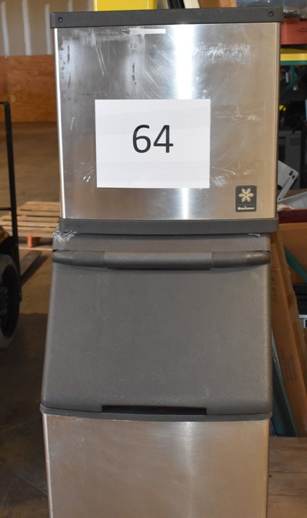 Ice Machine with Storage Bin