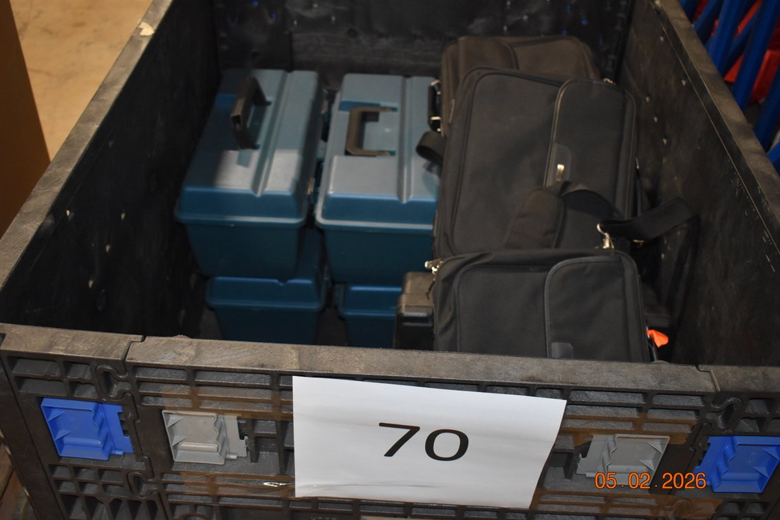 Plastic Storage Boxes & Mobile Device Bags