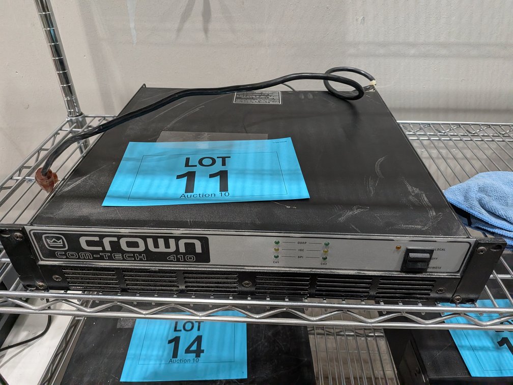 Crown Amplifier