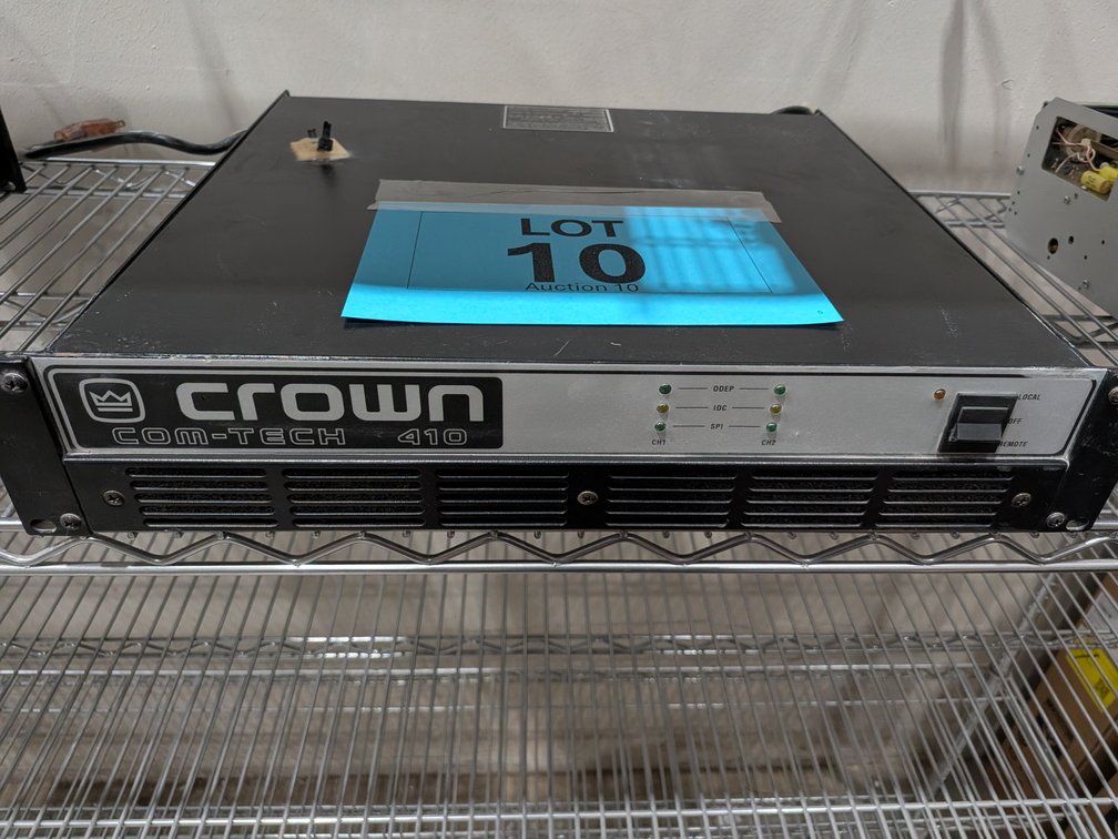 Crown Amplifier