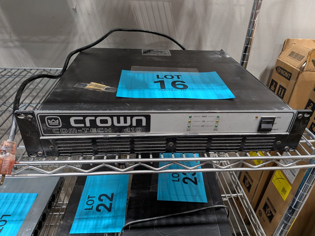 Crown Amplifier