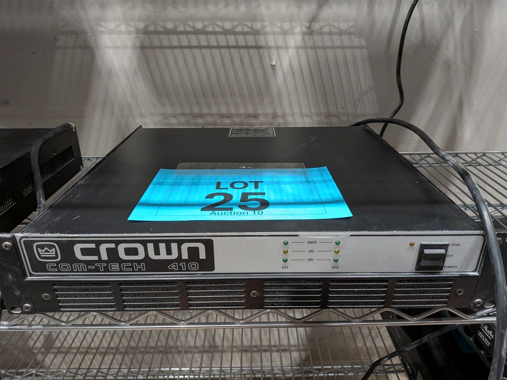 Crown Amplifier
