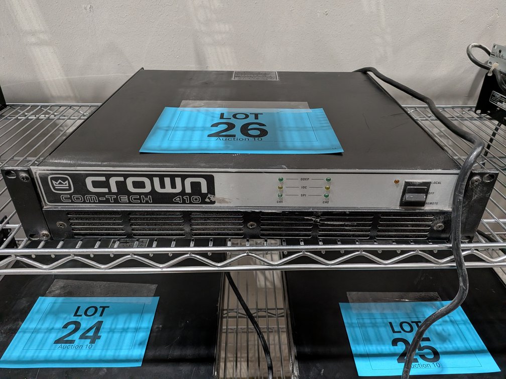 Crown Amplifier