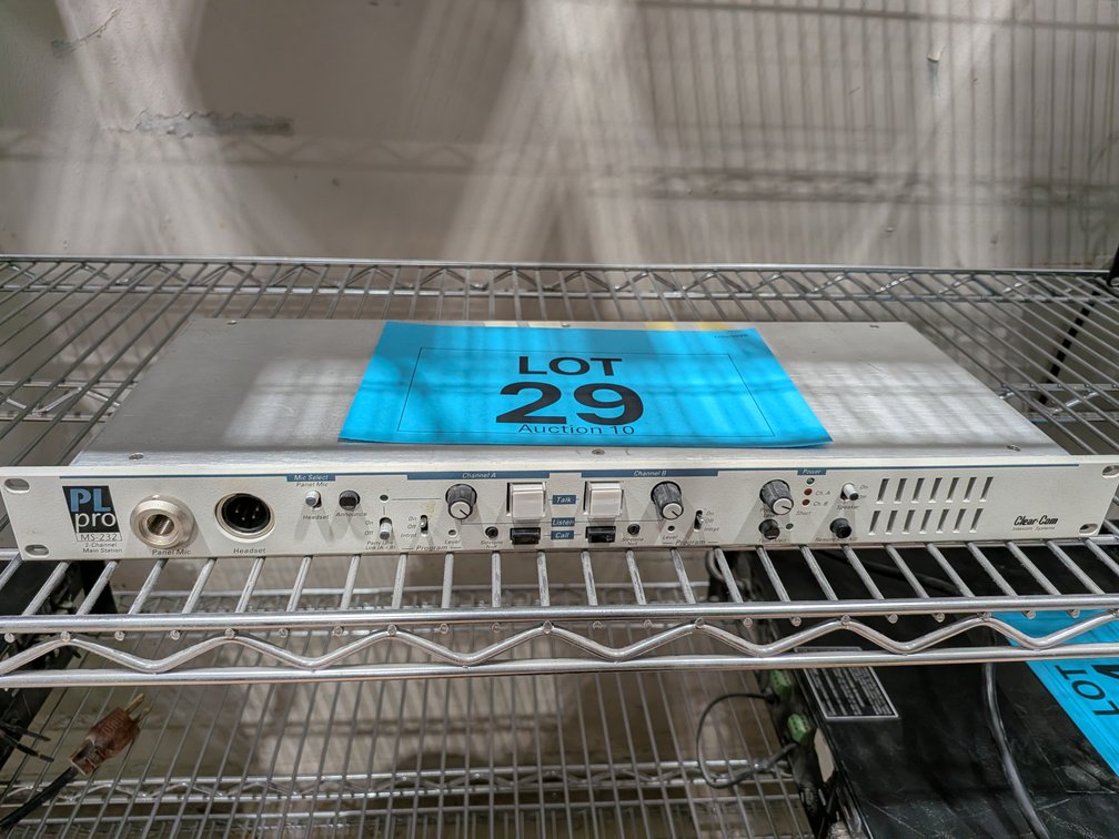 Clear Com 2- Channel Main Station