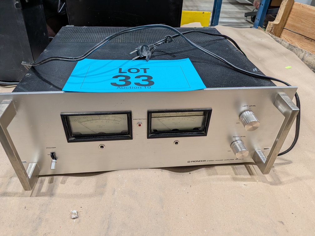 Pioneer Stereo Power Amplifier