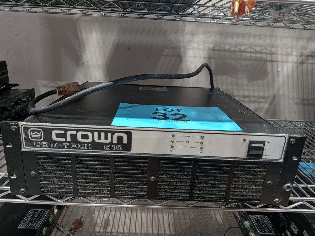 Crown Amplifier