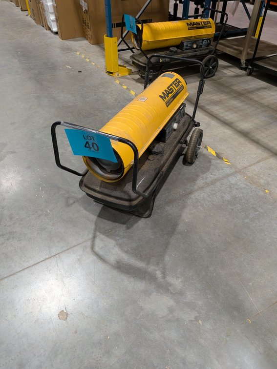Master Kerosene Diesel Forced Air Heater with Thermostat
