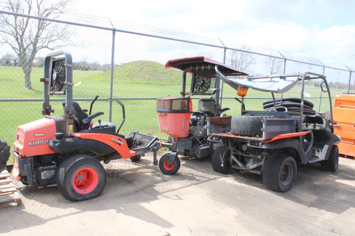 Kubota Mowers and Kubota UTV (Parts Units)