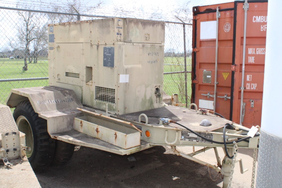 Military Generator Trailer