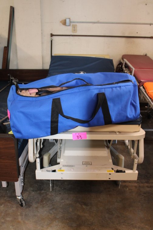 Hospital Bed and Teaching Dummy