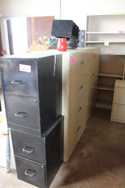 File Cabinets and Bookcase