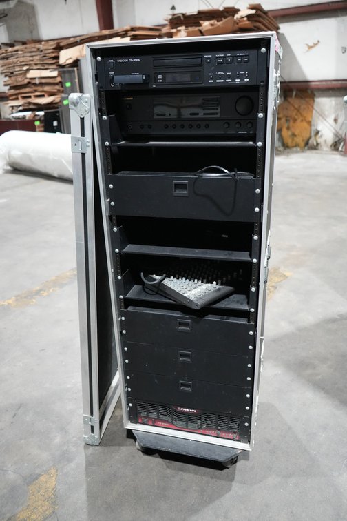 Sound Case and Stereo Equipment