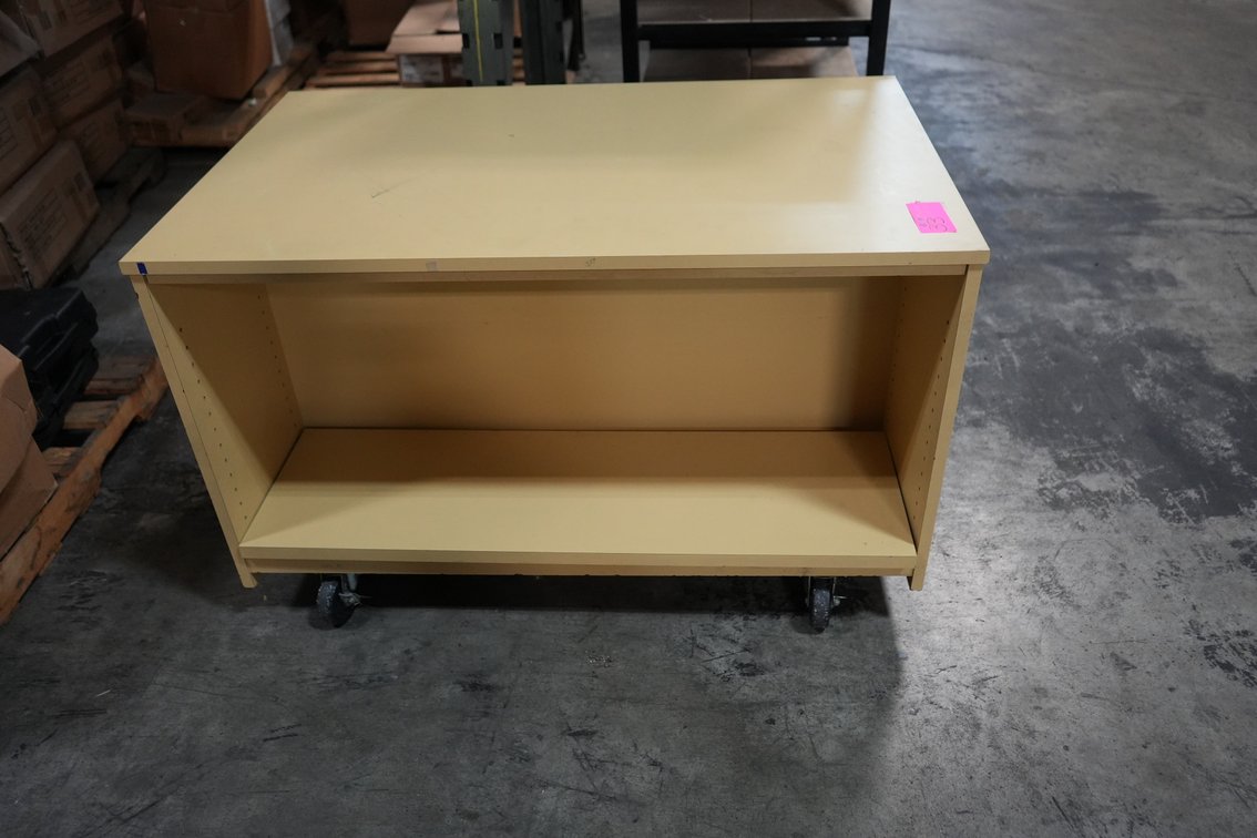 Double Sided Book Cabinet