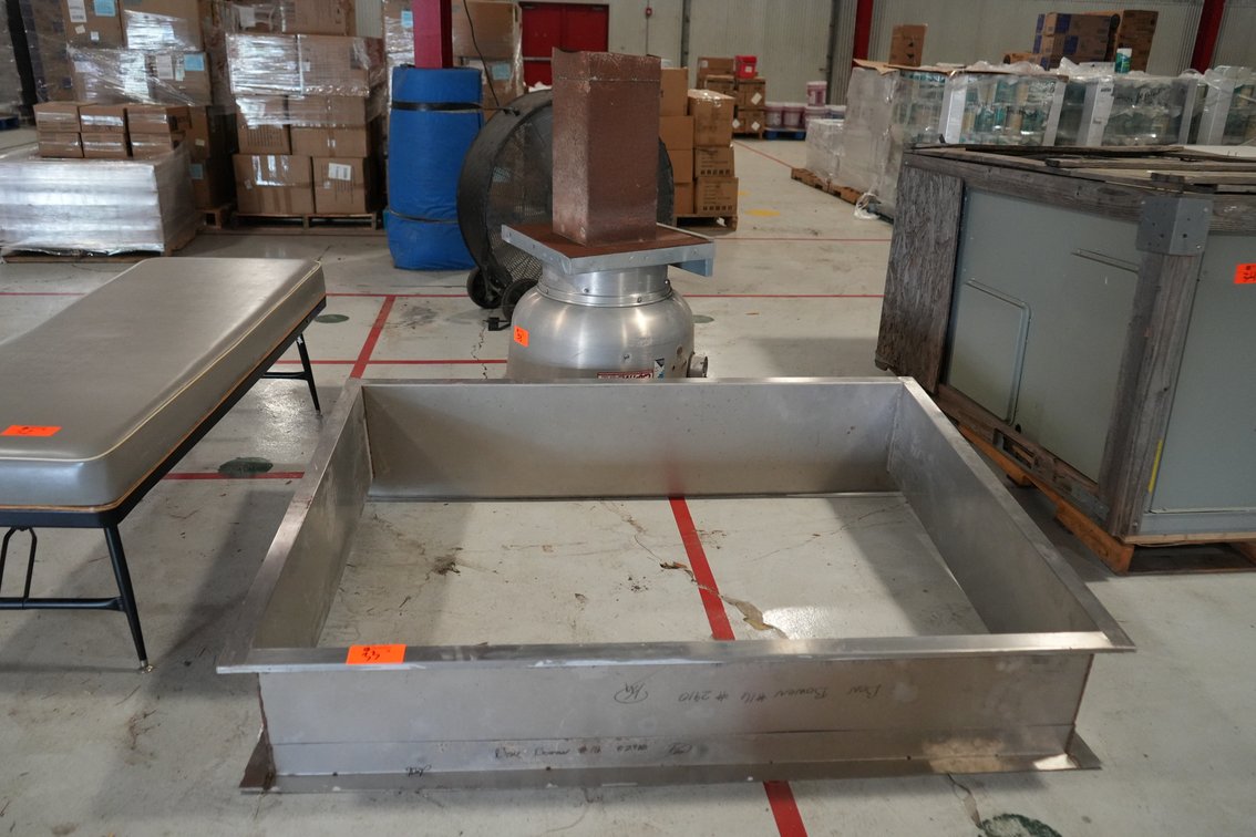 Vent Hood Frame and Exhaust Fan